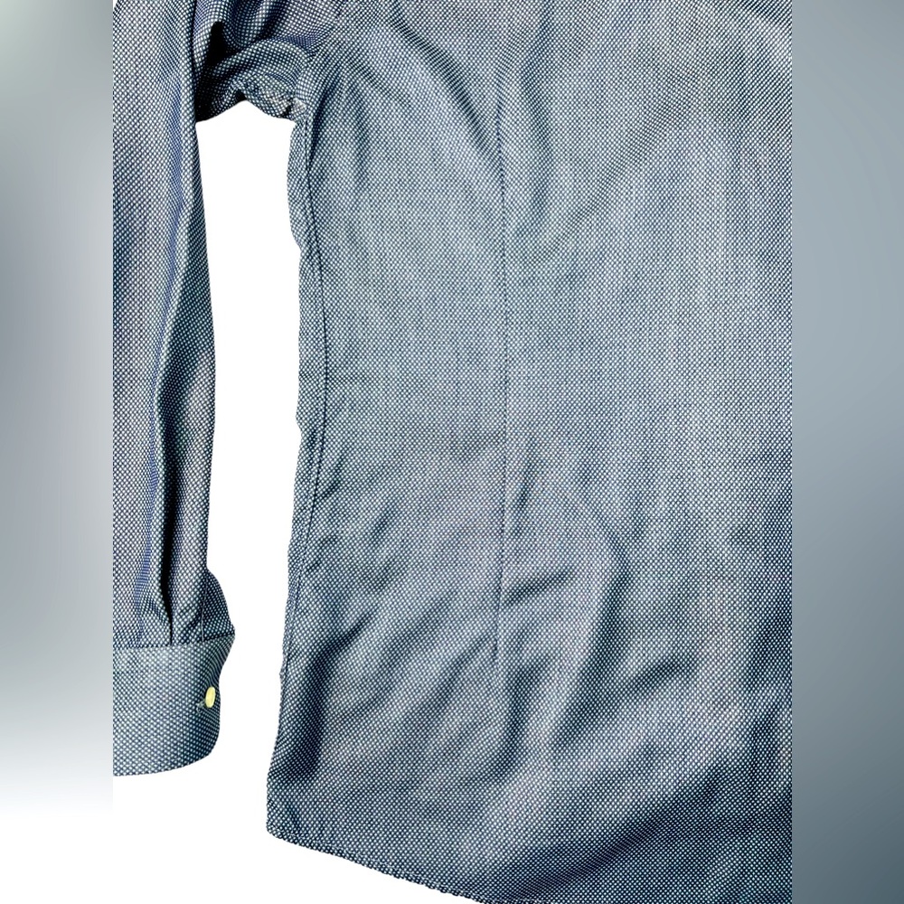 ETON Slim Fit Size XL Men’s Blue Oxford Cotton Shirt MSRP $185 - Picture 5 of 13